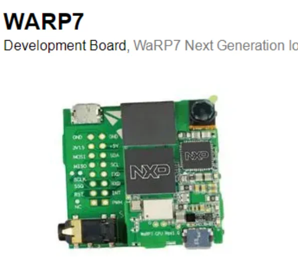 

WaRP7 Next Generation IoT and Wearable Development Board based on i.MX 7Solo Wearable Platform, Linux and Android os
