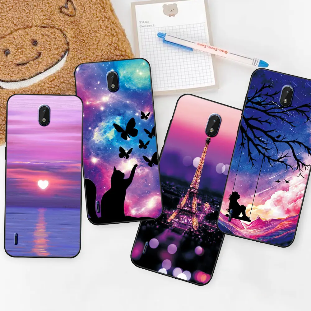 Sleek Silicone Phone Case - Soft TPU Protective Cover for Nokia C01 Plus / C1 2nd Edition