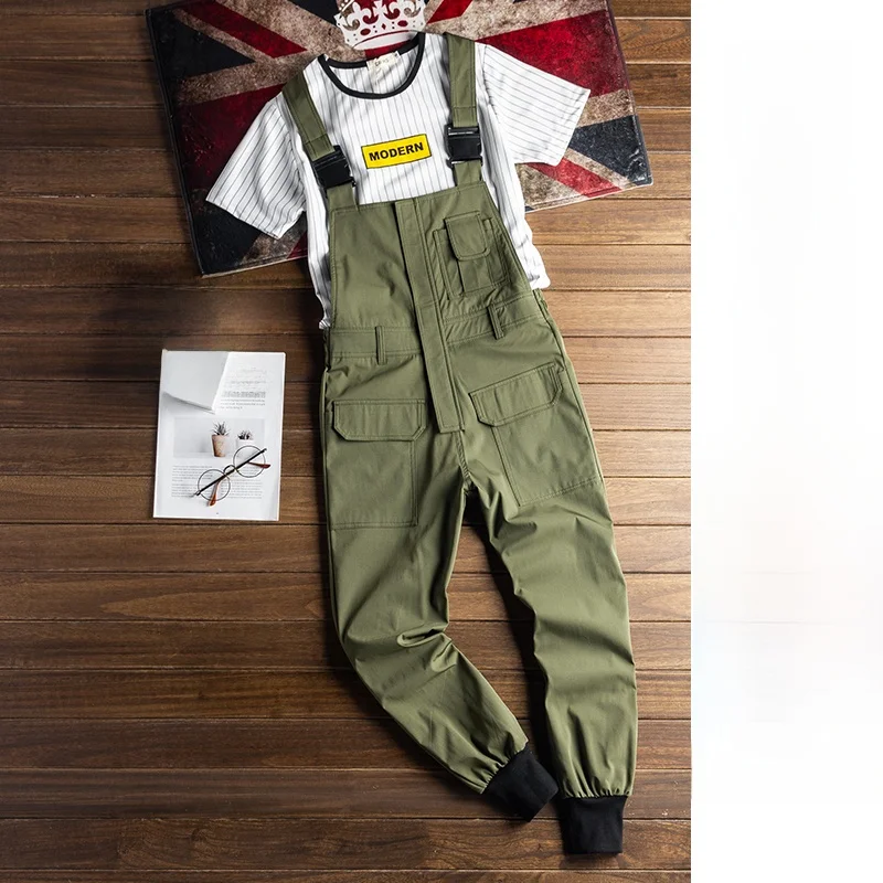 Retro Briti Military een Couples Loose Fit Youthful Energy Straight Leg Long Pants ex Faionable