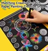 Child Geometric Ruler Drawing Accessories Toys Set Puzzle Interest Early Education Toys Kids Cultivate ART Creative Drawing Toys 6