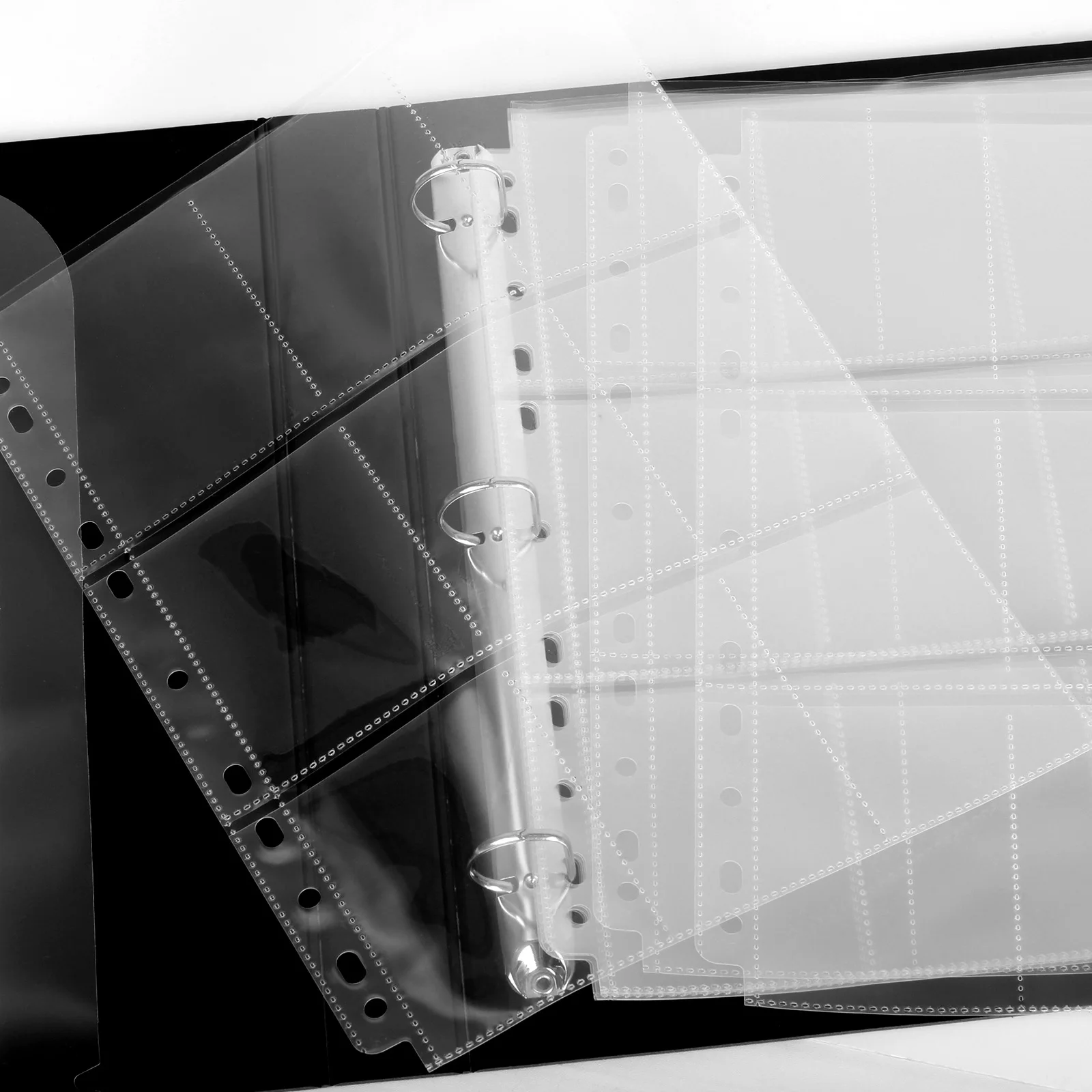 Negativos Filme Bolsas 6x6 6x9 Páginas de Preservação de Filme Preto e Branco 2x3 Páginas de Stroage sem Ácido Fotográfico 120 mm - Image 2