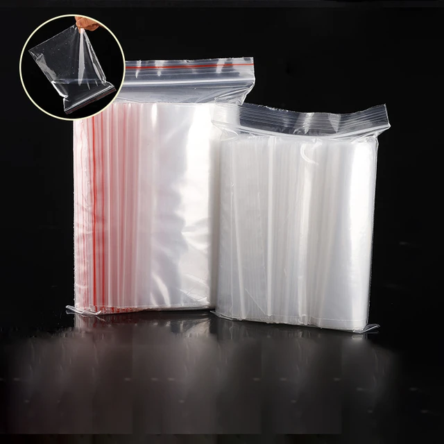 Multi Sizes Ziplock Bag Plastic Food Storage Bags Transparent Package Clothes  Bags Packing Reclosable Vacuum Storage Bag - Storage Bags - AliExpress