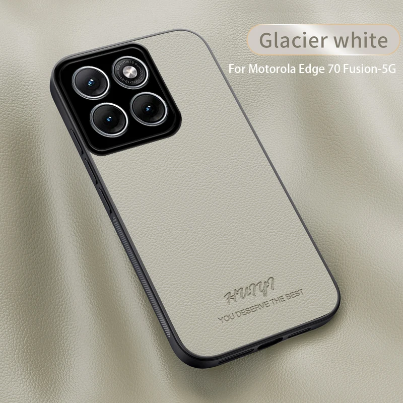 Luxury Leather Lychee Magnetic Cover - Skin-friendly Bumper