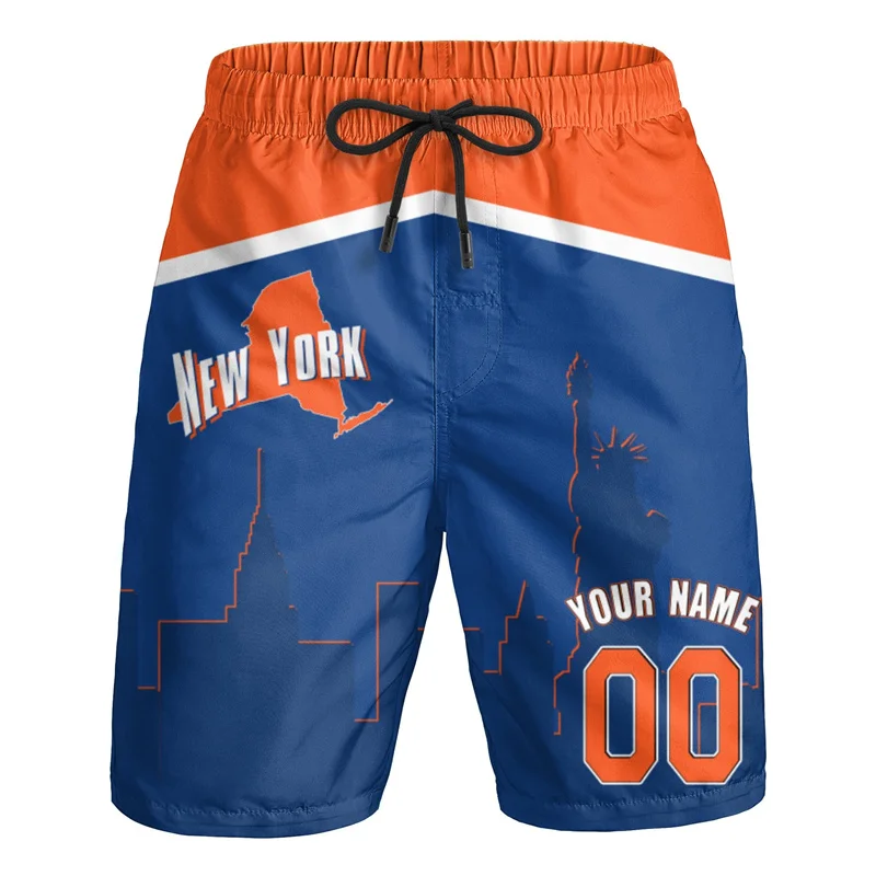 Miami City Graphic Basketball Fans Shorts Gifts Pants 3D Hip Hop y2k Board Shorts Summer Hawaii Swimsuit Cool Surf Swim Trunks 6