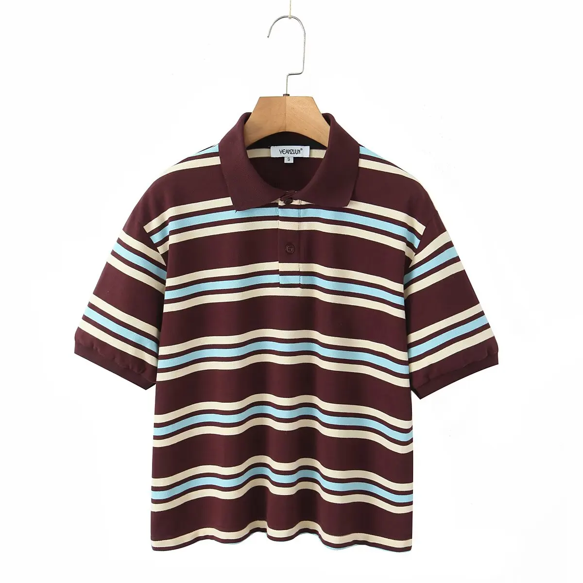 Short sleeve Brown