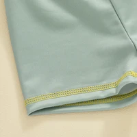 Boys Rash Guard Swim Set, Long Sleeve Turtle Print T-shirt with Shorts and Hat Swimwear 0-5T 6