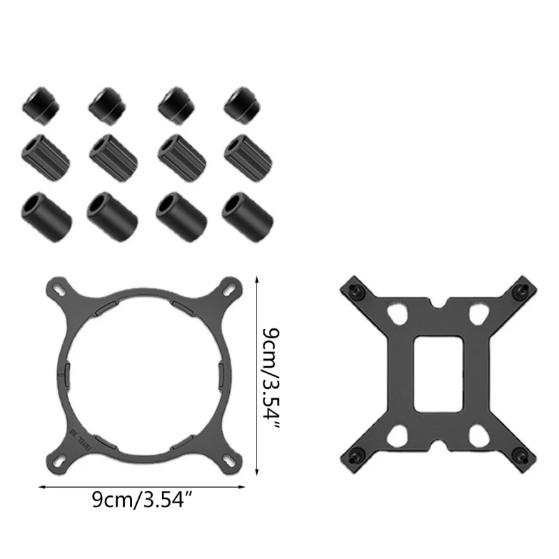 en métal IntelLGA1700/1200/115X pour IDCOOLING AURAFLOW/FROSTFLOW/ICEFLOW/ZOOMFLOW/PINKFLOW pour une installation