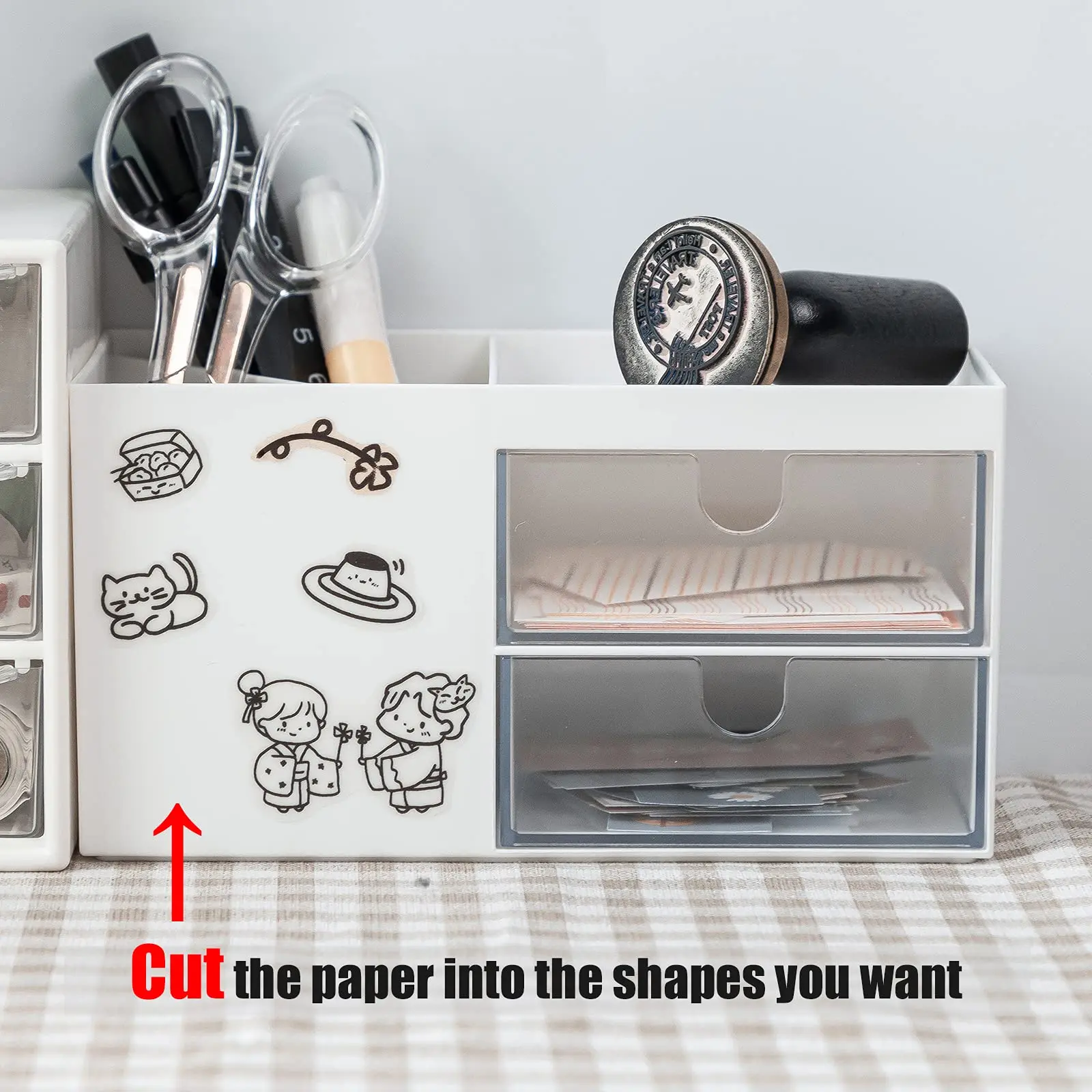 T02 3-Rolls Thermal Stickers Colorful/Self-Adhesive/Non-Adhesive/Transparent Mini Printers Journal/Study/DIY/Gifts/Travel/Party