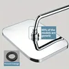 New 14 Inch High Pressure Top Spray Rain Shower Head Larger Flow Supercharge Rainfall Showerhead 360° Swivel Water Saving 4