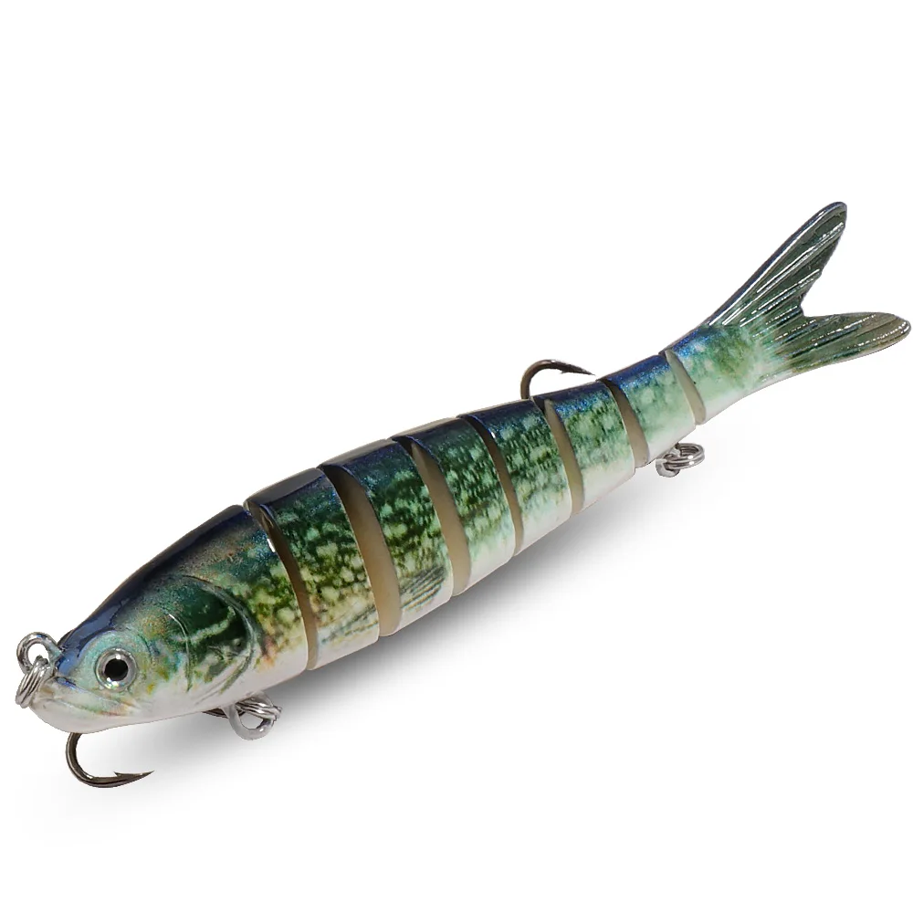 Swimbait 11g 16g 27g multi junção isca de afundamento lento peixe biônico natação pesca baixo gancho agudo carpa equipamento de pesca isca dura