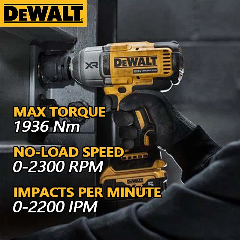 DEWALTDCF900Kit12InBrushlessCordlessHighTorqueImpactWrench