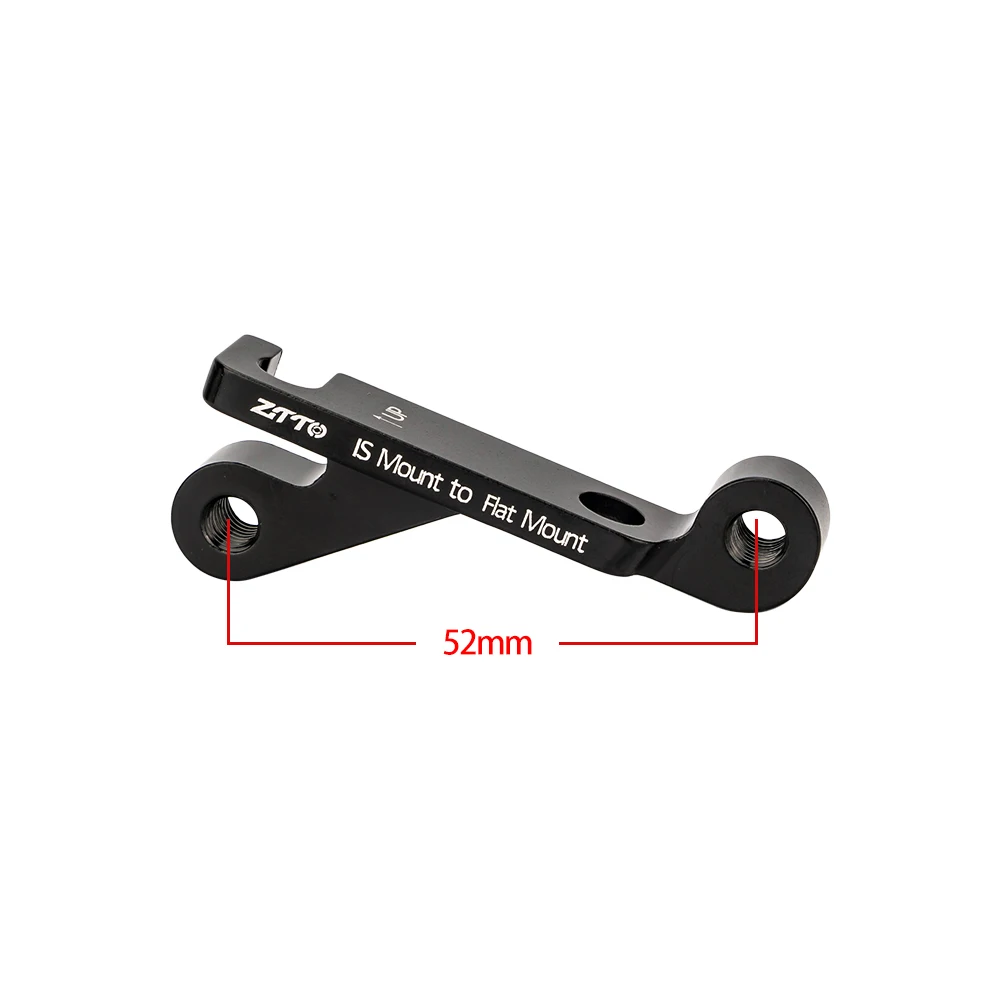 ZTTO MTB Post-Mount auf Flat-Mount Scheibenbremsadapter Fahrradhalterung IS PM auf FM Bremssattel Fahrrad-Rotor-Adapter 140 160mm 180mm – Detail 9