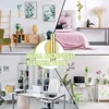 4Pcs Wall-Mounted Flower Tube Wall Metal Vase Decoration Stand Dry Vase Stand for Displaying Flower Decoration,Gold 6