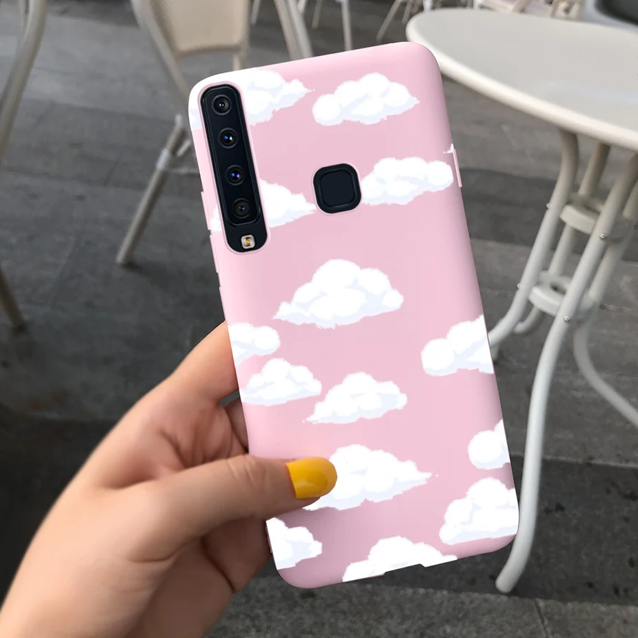 For Samsung Galaxy A9 2018 Case SM-A920F Soft Silicone Stylish Candy Painted Back Cover Phone Case For Samsung A 9 A9 2018 Coque waterproof case for phone