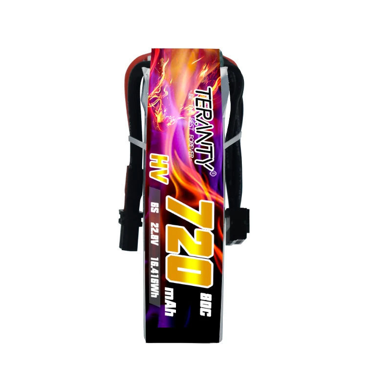 MAX 160C 22.8V 720mAh Lipo Battery HV indoor flying model aircraft drone FPV High magnification TREANTY Rechargeable Battery