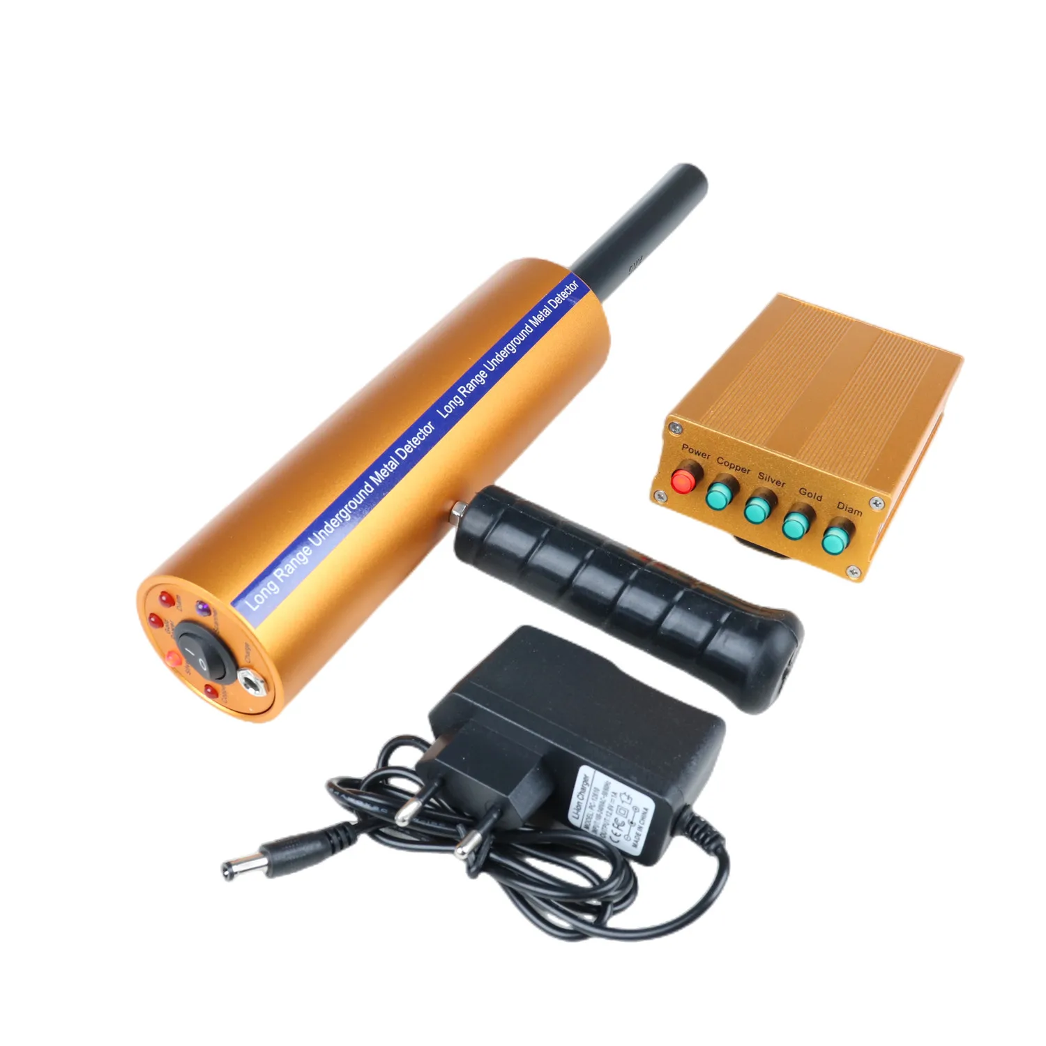 Metal Detector, 100-240V 1400Meters Treasure Scanner, Underground Metal Detector Locator for Gold/Silver/Copper/Precious Stones(US Plug) Mua Metal Detector, 100-240V 1400Meters Treasure Scanner