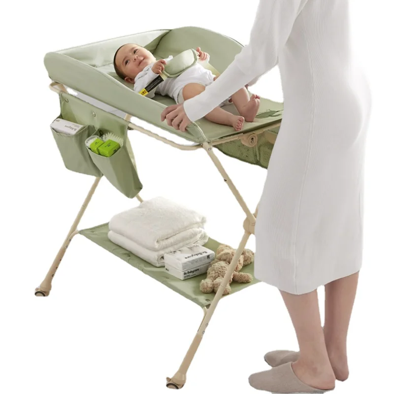 Removable Diaper Table Multi-gear Adjustable Baby Care Table Multi-functional Bath Change Diaper Folding Changing Tables