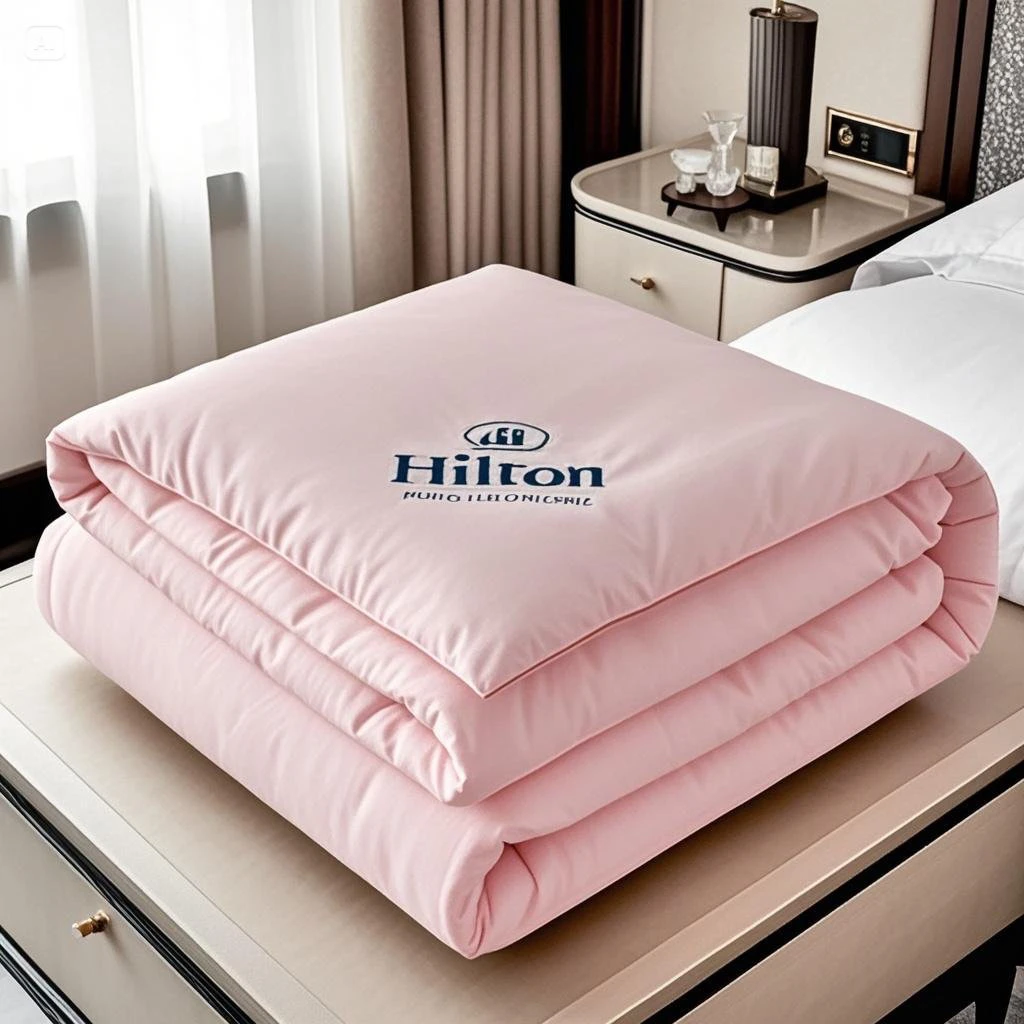 두꺼운 사계절용 다운 대체 이불 호텔 5성급 면 에어컨 이불 봄 가을 겨울 따뜻한 이불