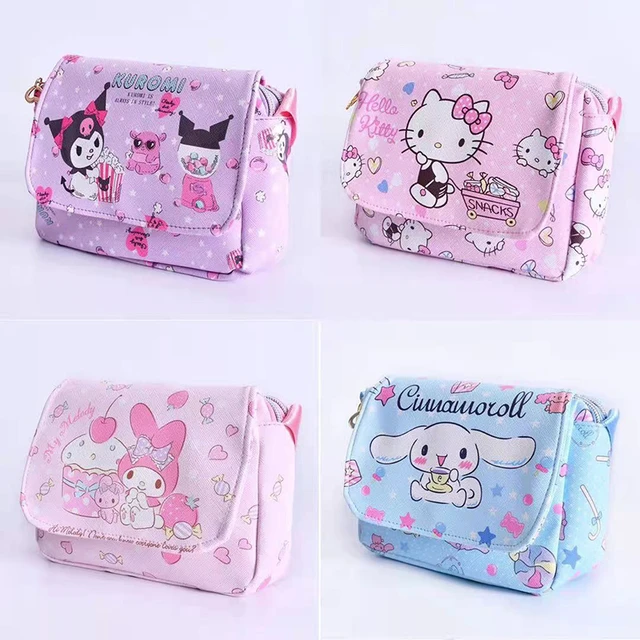 Sanrio Hello Kitty Bag Women Printed Cute Cartoon Crossbody Bag Girl  Fashion Zippered Storage Mini Shoulder Bags Handbags Gift - AliExpress