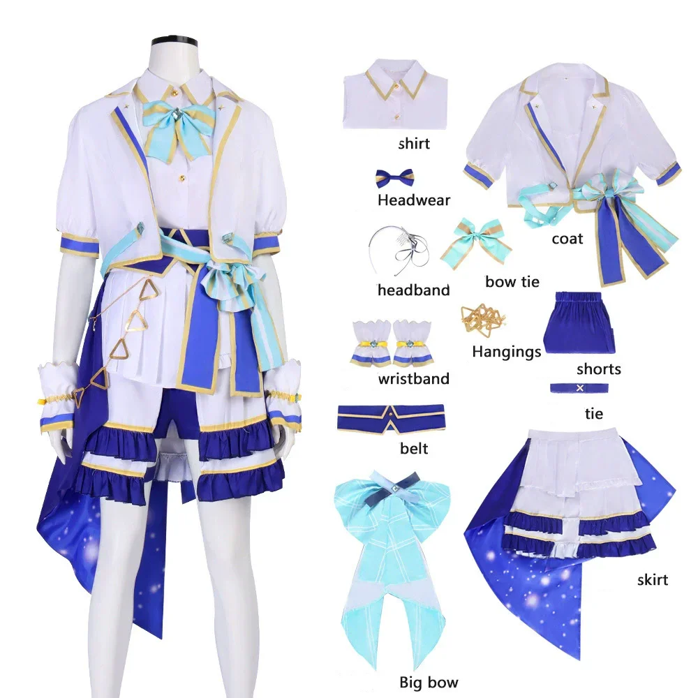 Hololive Suisei Hoshimachi Concert Costume for Women (Unofficial)