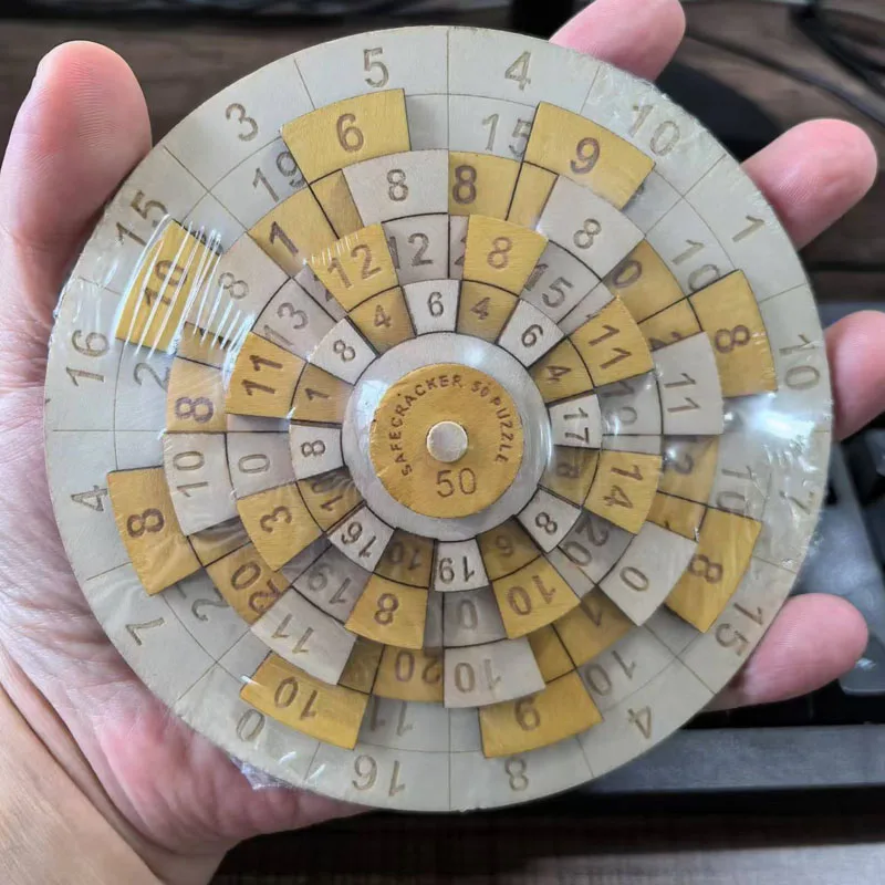 Wooden Montessori Number Puzzle 2