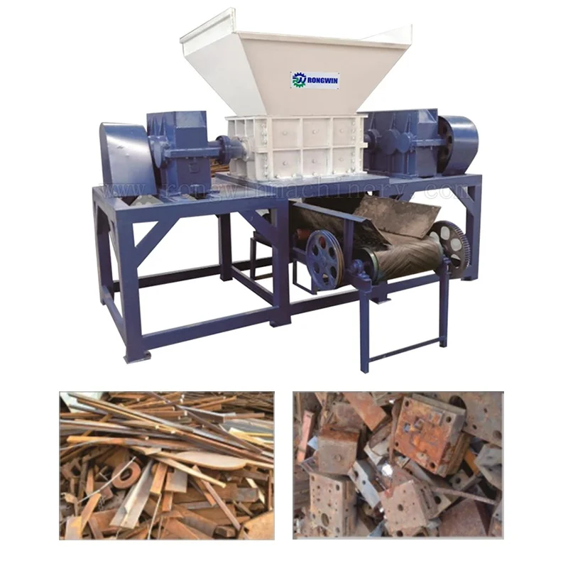 Small Mini Heavy Double Shaft Industrial Iron Aluminum Car Crushing Shredding  Machine Scrap Metal Shredder Machine - Machine Centre - AliExpress