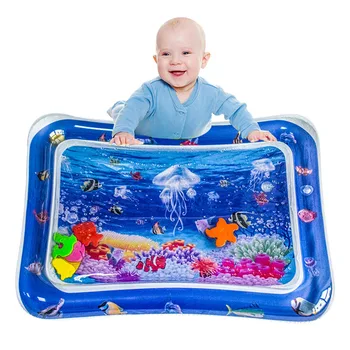 1pc gonfiabile in PVC per bambini che giocano tappetino per acqua meduse bianche bambino pad bambini attività di educazione precoce giocattoli tappetino cuscino regalo per bambini 1