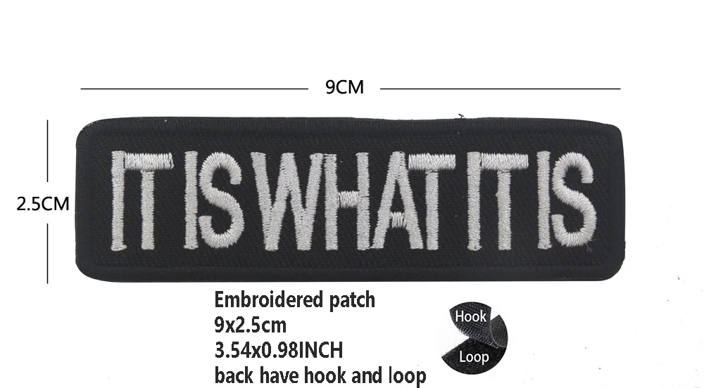 Embroidered LIVESTOCK AGENT Magic Badge Patch with Personality and Morale Appeal