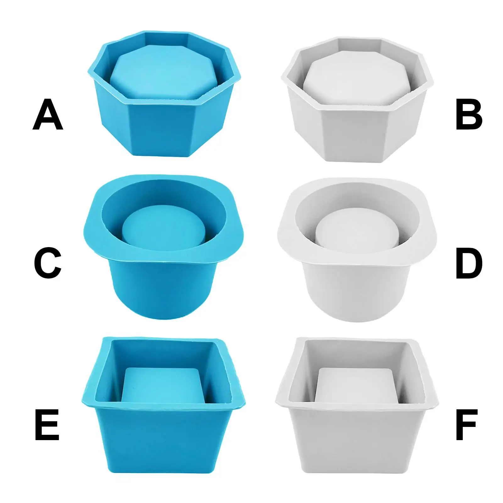 HomemadeSiliconeMoldsConcreteFlowerPotCraftsMakingEasyto