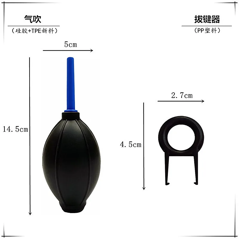 Cleaning Tool Kits for Mechanical Keyboard Computer Camera Laptop Tablet Earphone Crevice Brush Household Electronic Cleaner Set
