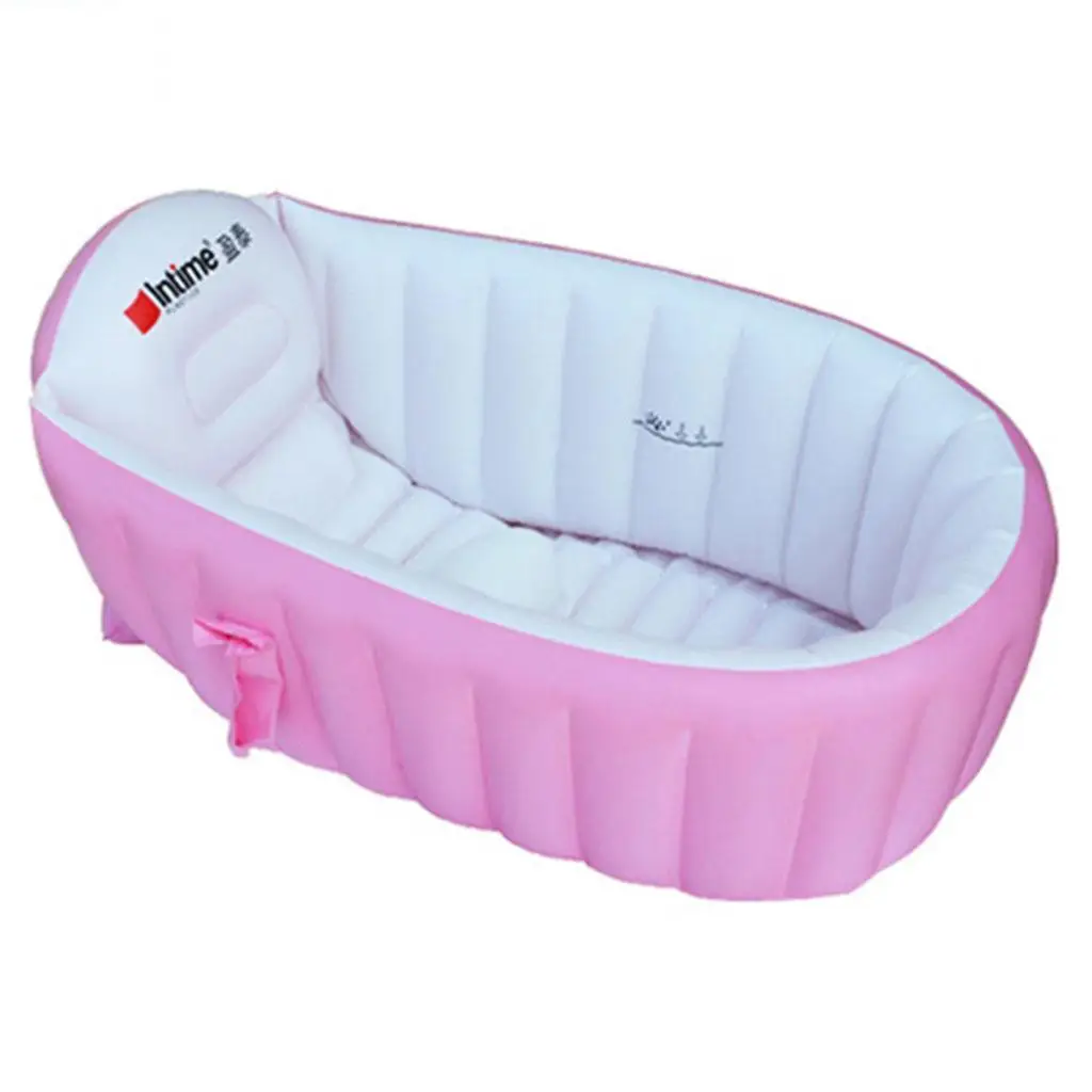 Inflatable Baby Bathtub Baby Girl Bath Tub Travel Bath Tub Toy Organizer Foldable Bathtub Infant Bathtub baby bath tub