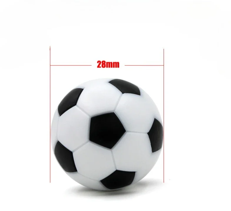 23mm 미니 테이블 축구공, 작은 탁상 축구 게임용 미니 축구공, 어린이 및 성인용 소형 파티 선물 장난감