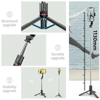 Wireless Selfie Stick for Smartphone 44 Inch Tripod with Bluetooth Remote Foldable Stand for Vlog Shooting Record - Image 5