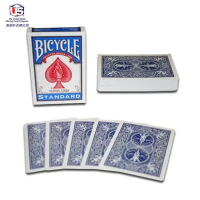 1PC Bicycle Double Back Red/Blue No Face Playing Cards Gaff Card Magic Close Up Magic Trick Special Prop for Magician Accessory 3