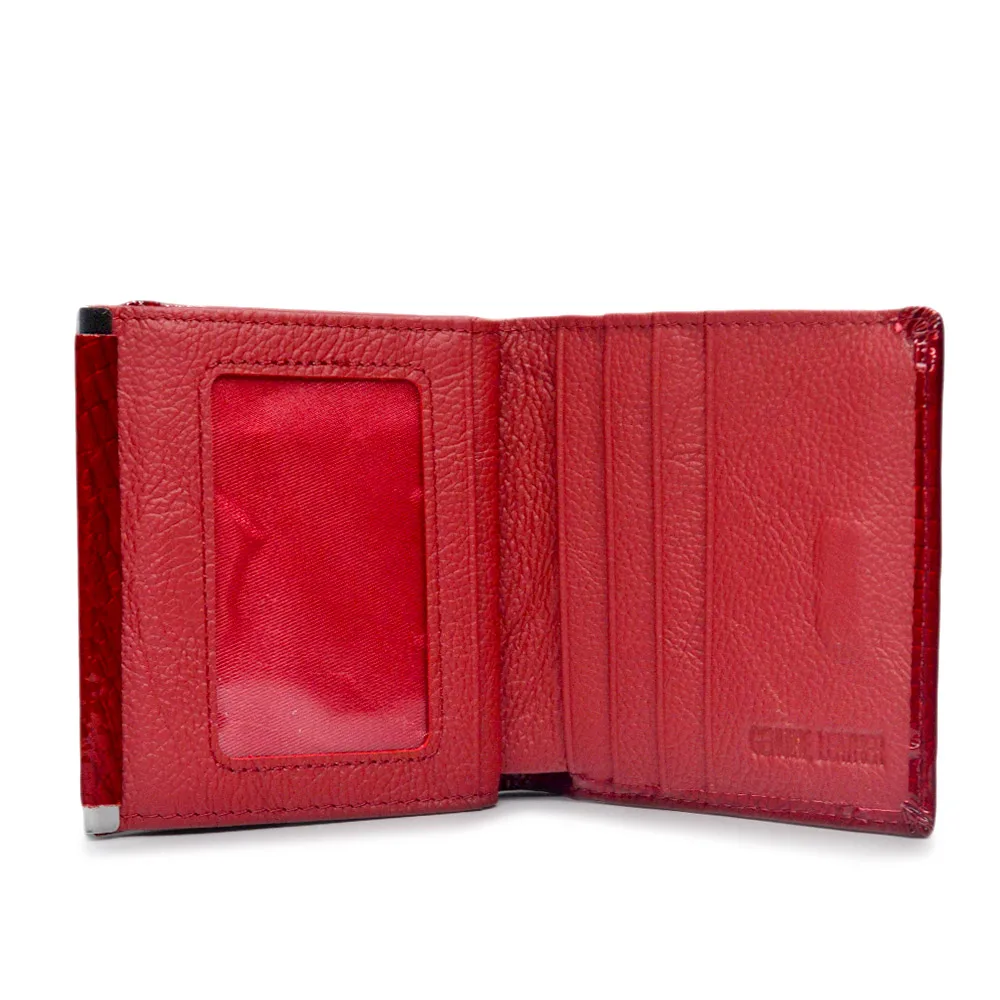 Fashion Women\'s Wallet with Magnetic Clasp Short Multifunctional Alligator luxury ladies wallet  female Mini ID card holder