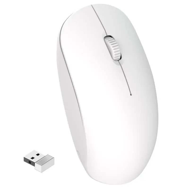 New T10 Rechargeable Wireless Bluetooth Mouse 2.4G USB Mice For Android Windows Tablet Laptop Notebook PC For Ipad Mobile