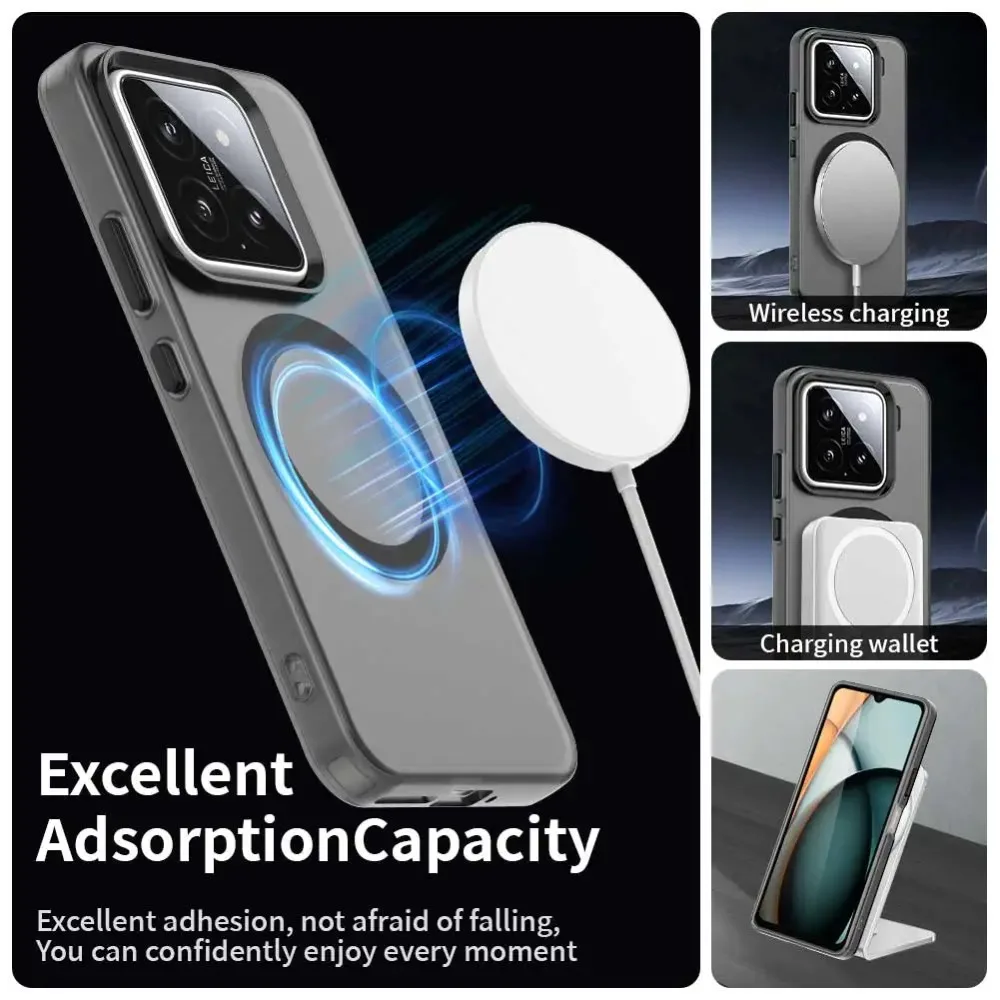 Minimalist Transparent Candy Color Matte Phone Case - Wireless Charge Compatible, Anti-Fingerprint, Anti-Fall