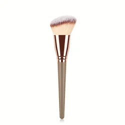 Premium Face Contour Blush & Bronzer Brush (Brown)