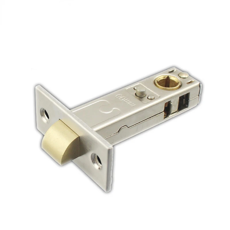 Lock Body With Brass Lock Tongue For wc Lock Lock Lock Lock para Banheiro Toalete Porta 60 mm Alta Qualidade