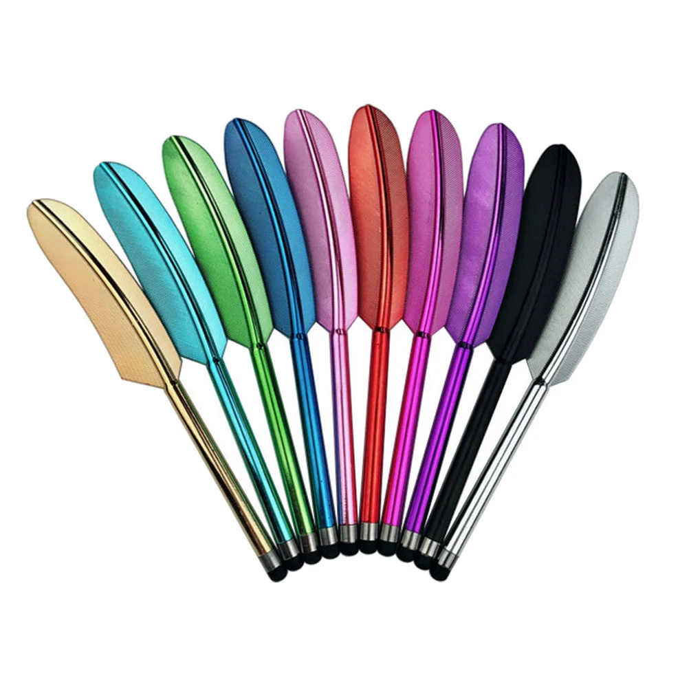

5pcs Capacitive Stylus Metal Touchscreen Pen Handwriting Capacitive Pens for Phone Tablet (Mixed Colors)