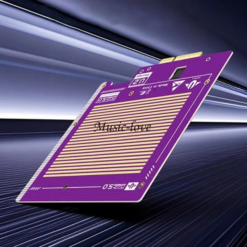 강력한 냉각 시스템 효율적인 203A를 갖춘 SFF 8639 드라이브용 PCIe 5.0 4X U.2 확장 카드