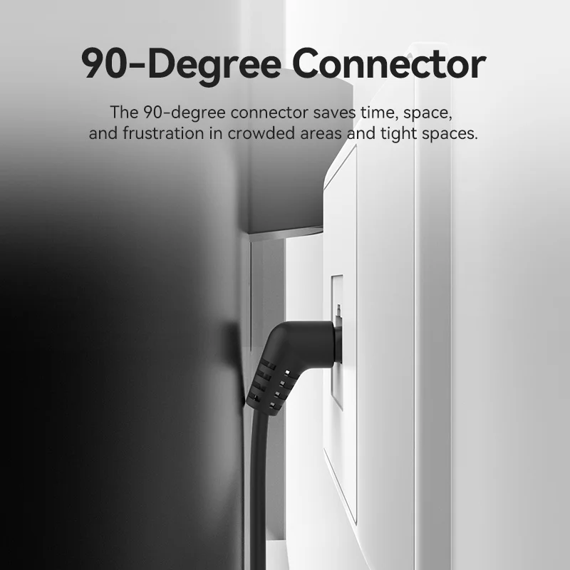 รูปสินค้า สายอีเธอร์เน็ต CAT6A 10Gbps หมุนได้ 360 องศา สำหรับเครือข่ายเร็ว