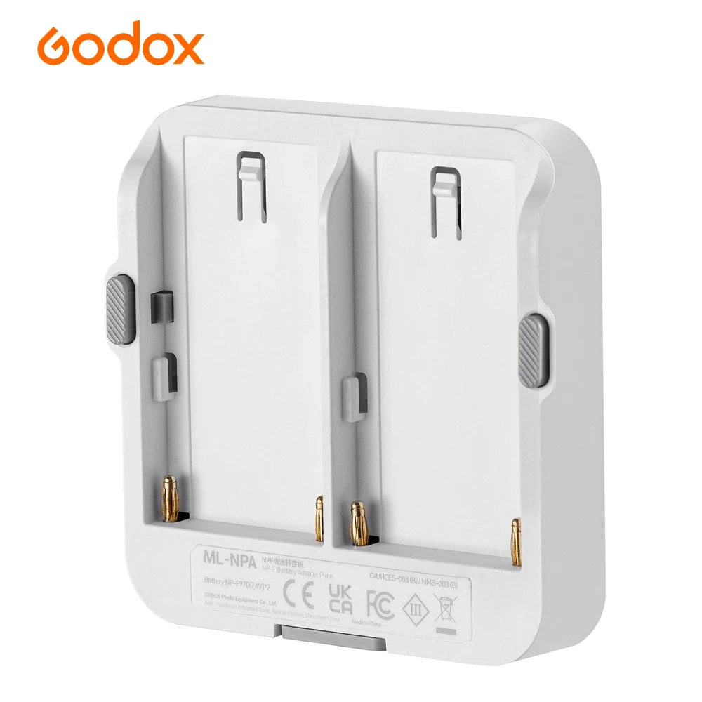 Godox ML-NPA NP-F Battery Adapter Plate for ML ML80Bi ML150Bi