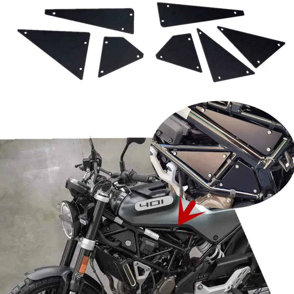 MotorcycleFrameGuardSideCoverTrimForHusqvarna401Svartpilen401