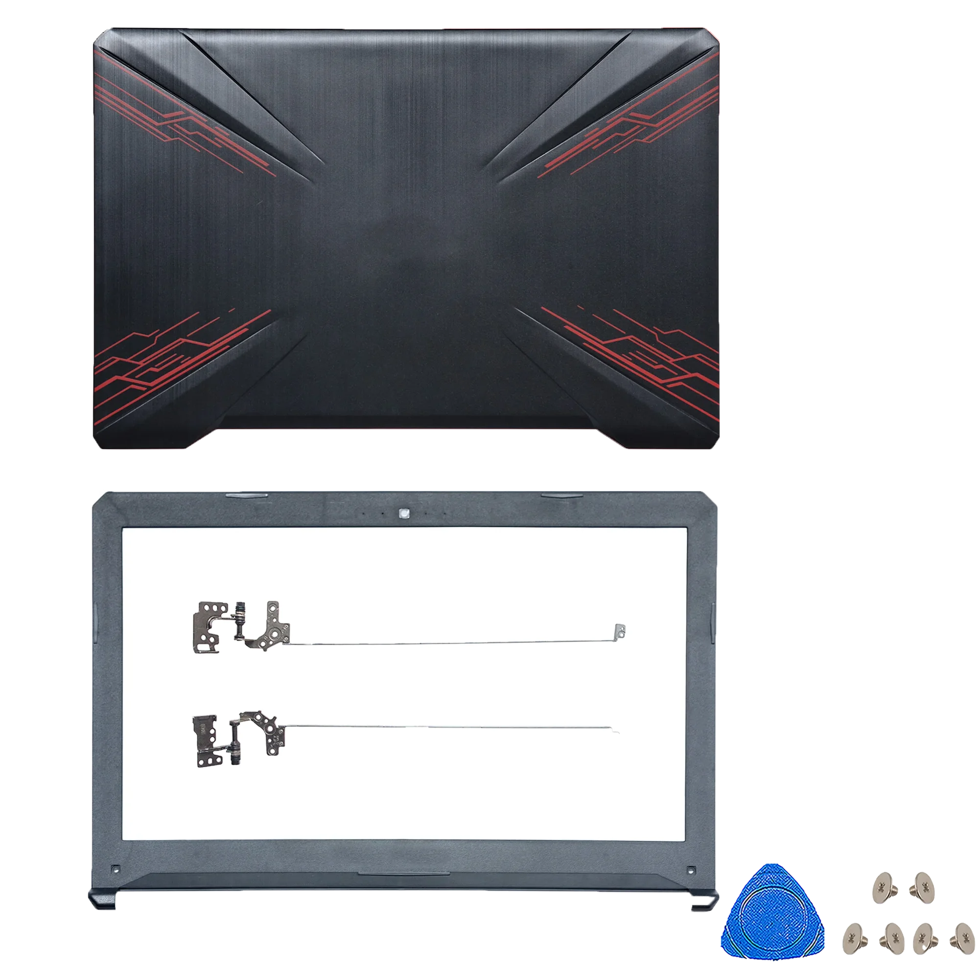 Premium Laptop Case for ASUS - Lid LCD Back Cover, Front Bezel, and Hinges Parts