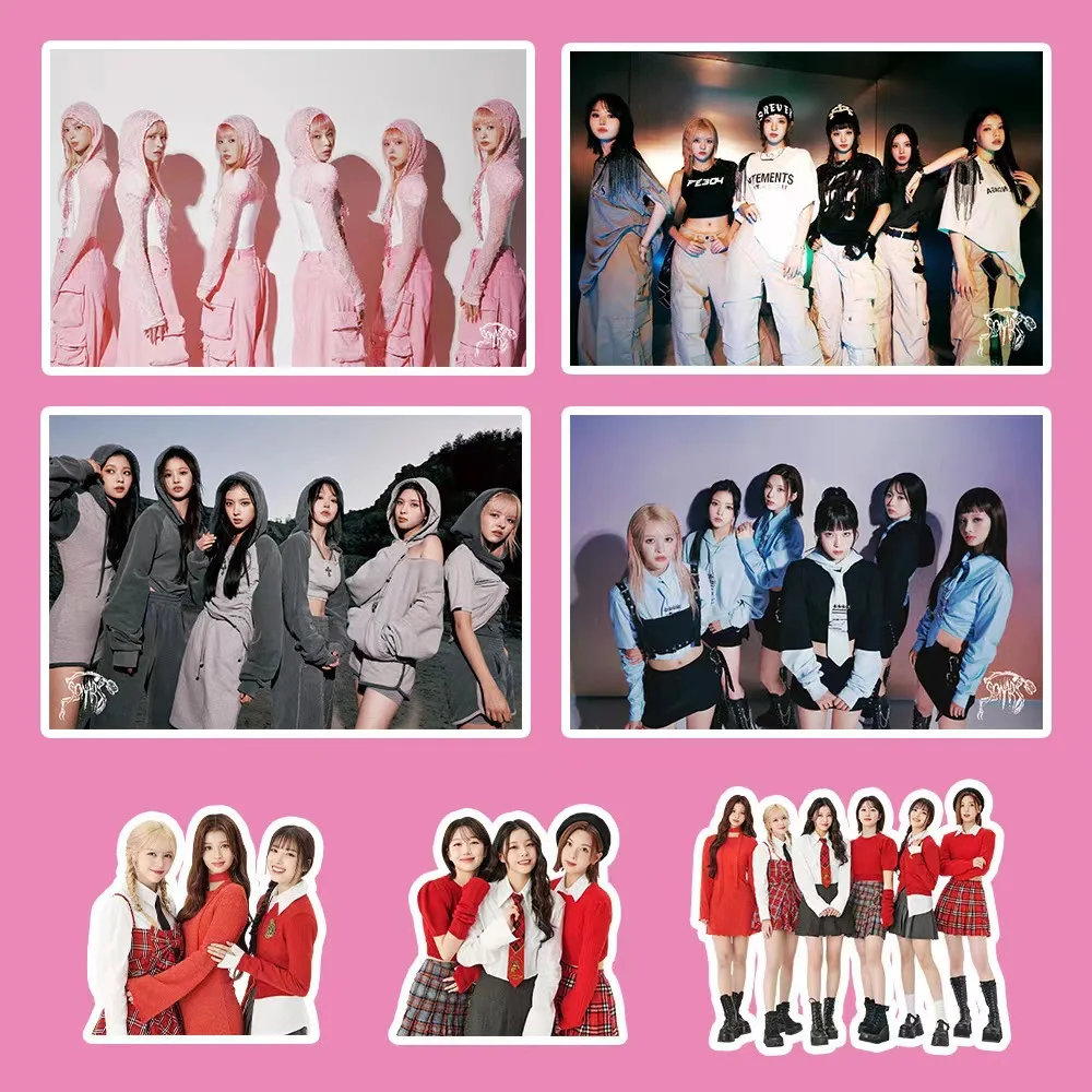 Фото 10/98 шт. стикеры Kpop NMIXX, новый альбом Fe3O4 BRE, мультяшный чемодан, водонепроницаемые стикеры граффити, компьютерный планшет, мультяшное украшение №2