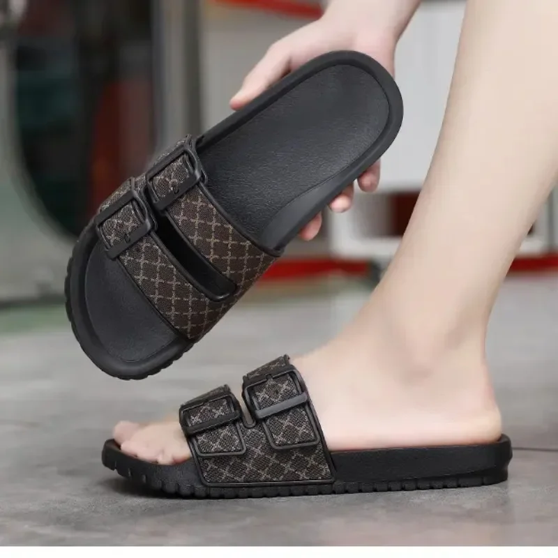 Soft Thick Sole Boken Shoes Summer Outwear Slippers for Men's Matte Cork Boken Sandals Anti Slip Slippers slippers soft slippers summer slippers