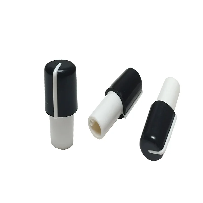 5pcs D Inner Hole 6MM 11X29 Plastic Knob Cap Diameter 11mm Height 29mm Potentiometer Encoder Knob 180 Degree potentiometer knobs