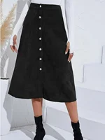 Women Plus Size Autumn Skirt - Image 4