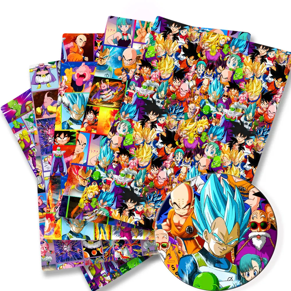 

dragon ball Anime peripherals Fabric 140*50cm DIY Sewing Patchwork Quilting Baby Dress Printed Fabric Fabric Sewing Kids Fabric